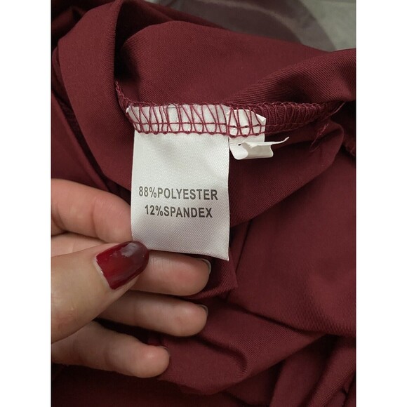 WMZ Women's Set Casual Sexy Off Shoulder Long Sleeve Top Bodycon Pants Size S - Picture 12 of 13